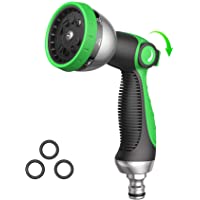 Pistola Manguera Jardin- BOIROS Pistola de Riego- Pistola para Manguera de 10 Modos- Alta Presión- Pistola Agua Jardin…